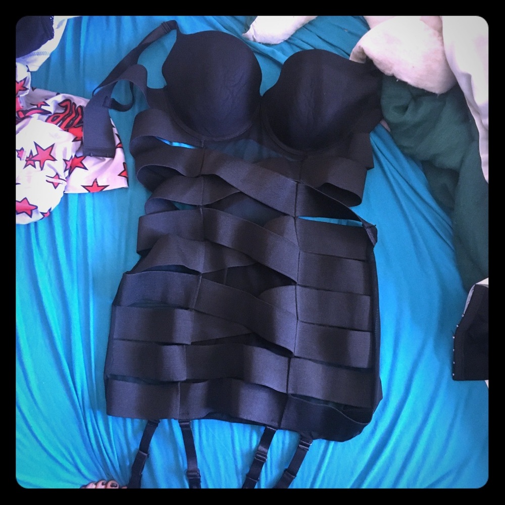 Strapped lingerie dress